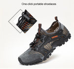 Summer Breathable Mens Hiking Shoes Quick Dry Sneakers Rock climbing