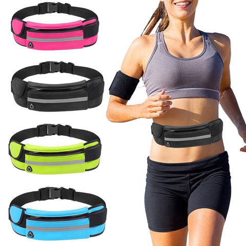 Running Waist Bag For Women Waterproof Phone and Accessory Container For Ladies (Jogging and Hiking)