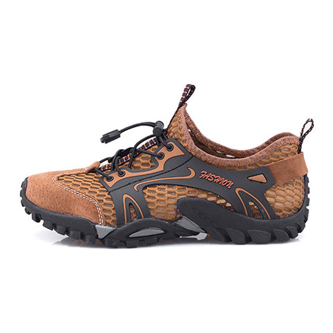 Summer Breathable Mens Hiking Shoes Quick Dry Sneakers Rock climbing