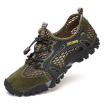 Summer Breathable Mens Hiking Shoes Quick Dry Sneakers Rock climbing