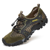 Summer Breathable Mens Hiking Shoes Quick Dry Sneakers Rock climbing