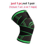 Sports Knee Support Pressurized Elastic Knee Pads Fitness Gear (Brace Protector)