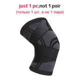 Sports Knee Support Pressurized Elastic Knee Pads Fitness Gear (Brace Protector)